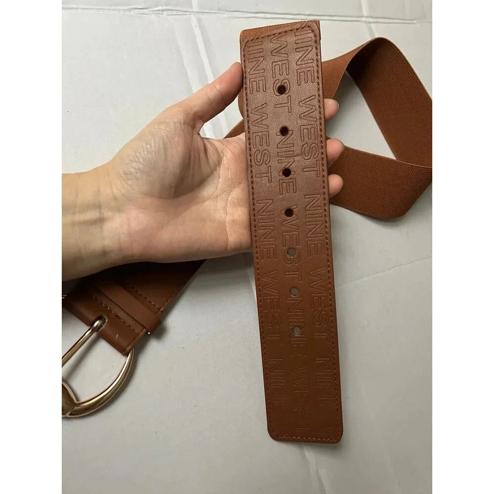 Nine West Brown Belt Elastic L/XL